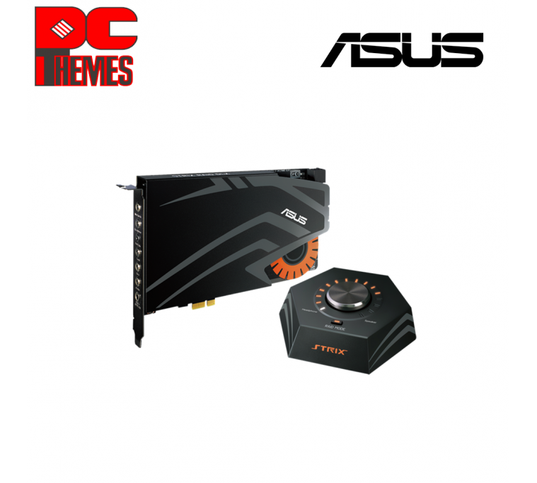 ASUS STRIX Raid DLX 7.1 PCIe Gaming Sound Card