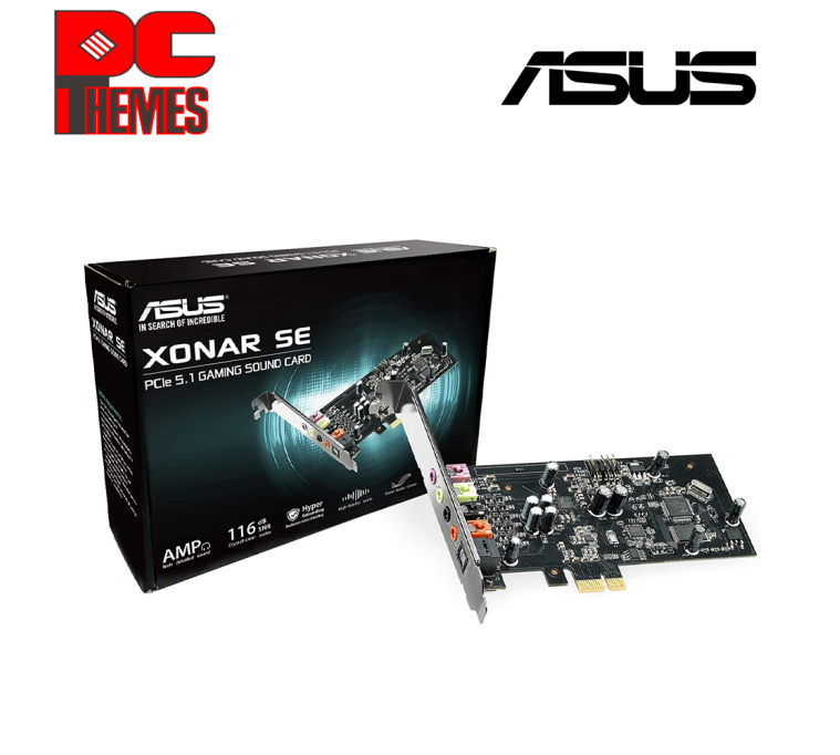 ASUS Xonar SE 5.1 PCIe Gaming Sound Card