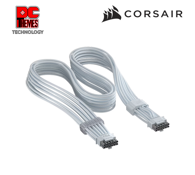 CORSAIR PCIe 5.1 600W 12V-2x6 Cable White