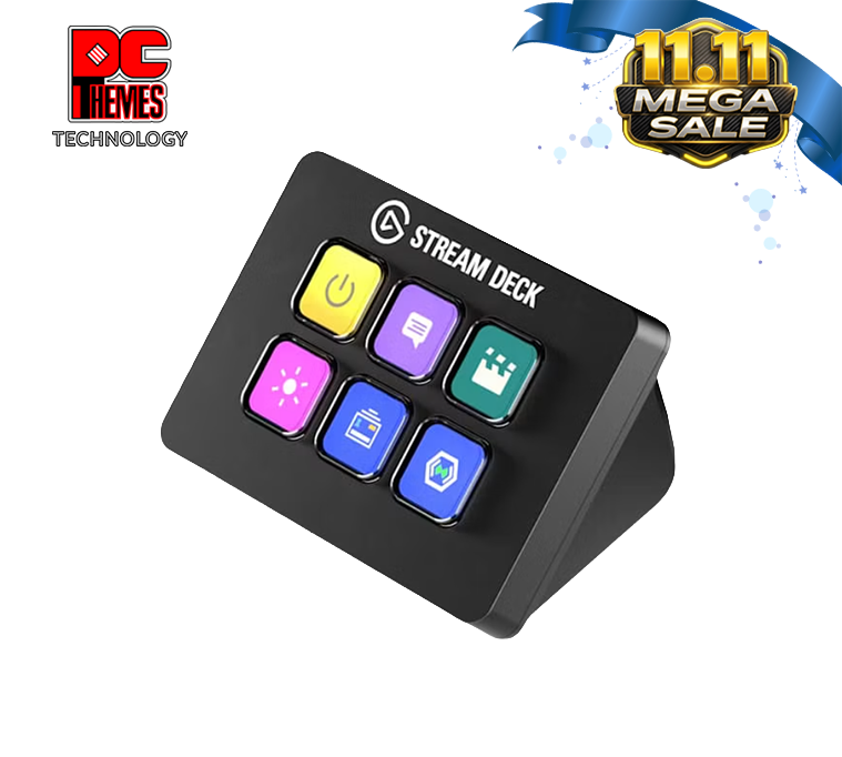 Elgato Stream Deck Mini 6-Key LCD Live Content Creation Controller