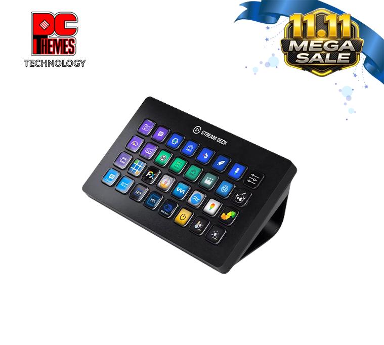 Elgato Stream Deck XL - Advanced Stream Control with 32 Customizable LCD Keys