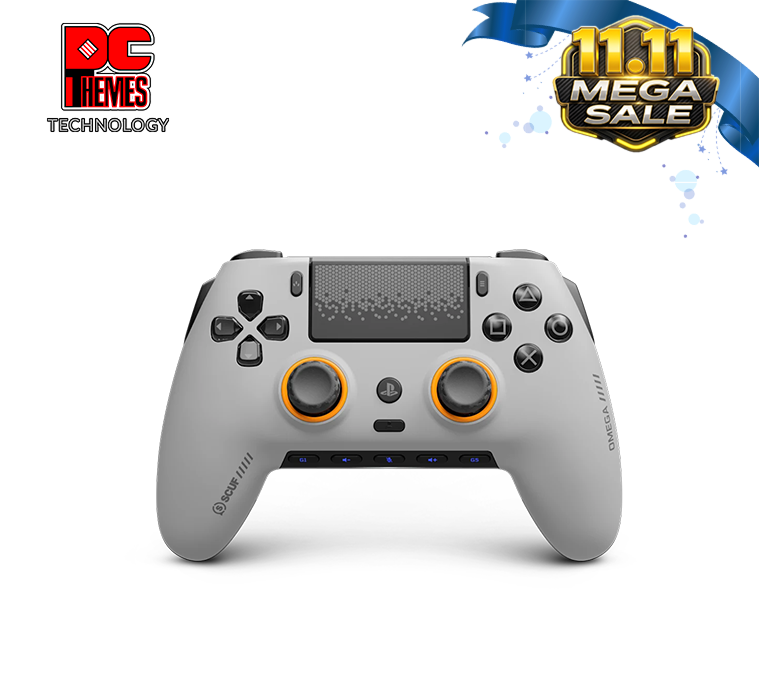 SCUF Omega Wireless Performance Controller for PS5 & PC - Light Gray