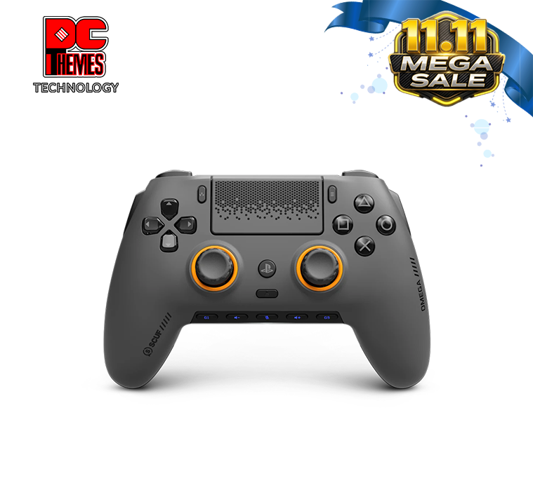 SCUF Omega Wireless Performance Controller for PS5 & PC - Steel Gray