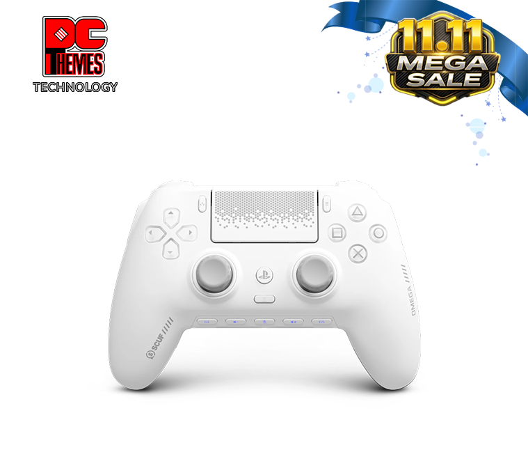 SCUF Omega Wireless Performance Controller for PS5 & PC - White