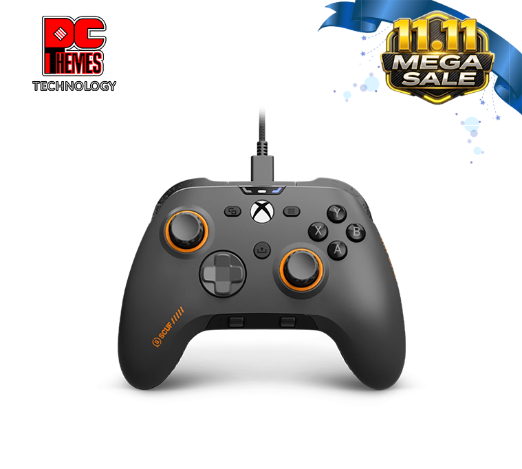 SCUF Valor Wired TMR Preconfigured Controller For Xbox/PC Steel Gray