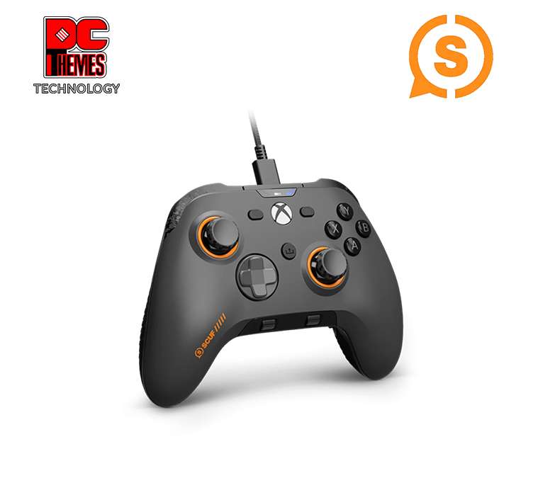 SCUF Valor Wired TMR Preconfigured Controller For Xbox/PC Steel Gray