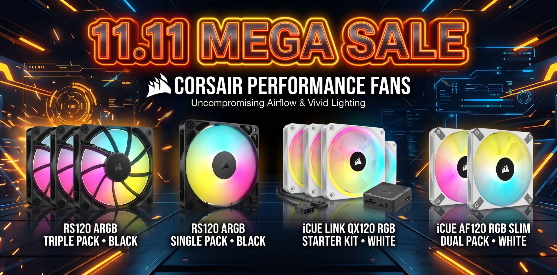 11.11 MEGA SALE - Case Fan
