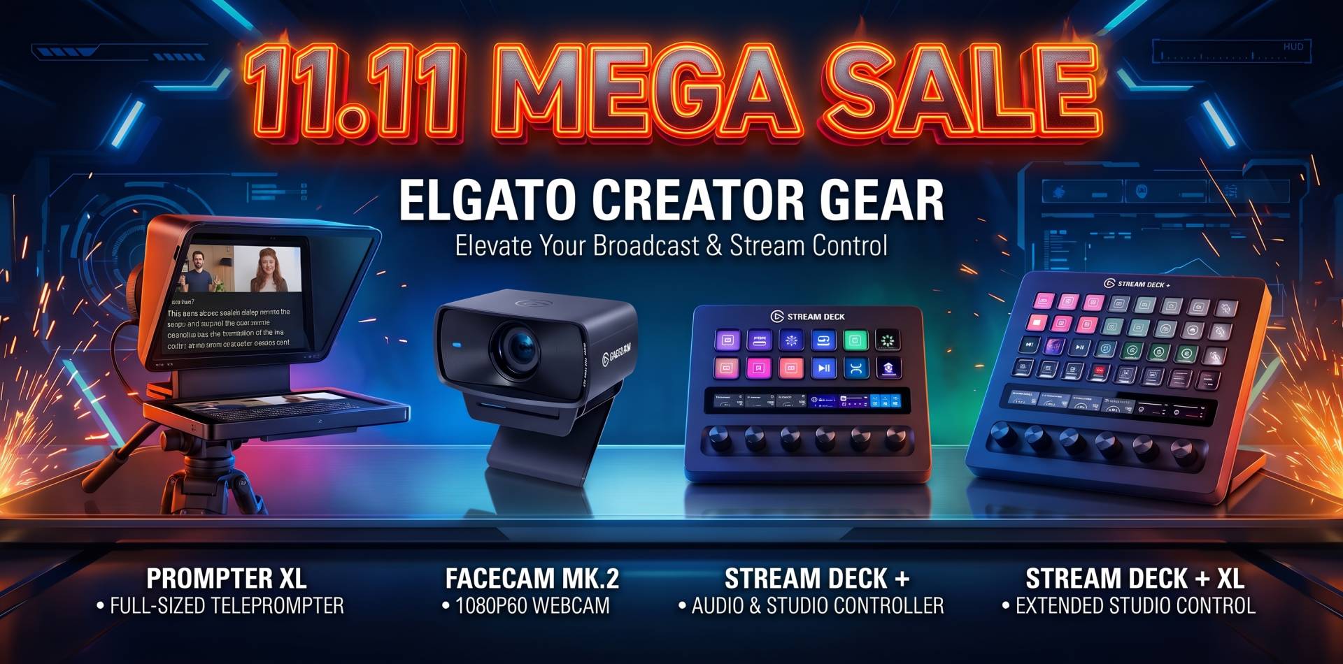 11.11 MEGA SALE - Elgato