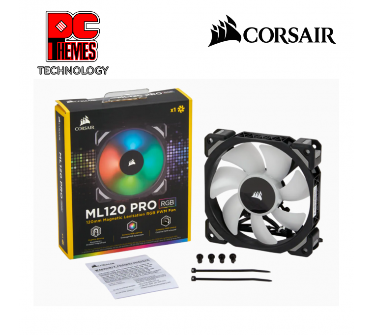 CORSAIR ML120 PRO 120mm RGB (Single Pack) Case Fan