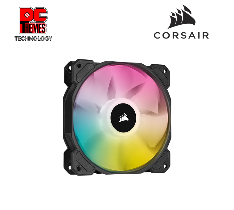 CORSAIR iCUE SP120 Black RGB ELITE Performance 120mm PWM Case Fan - Single Pack