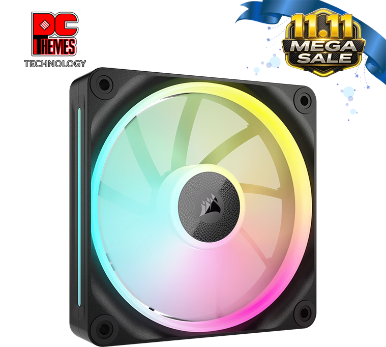 CORSAIR iCUE LINK LX120 RGB 120mm PWM Fan Single Pack