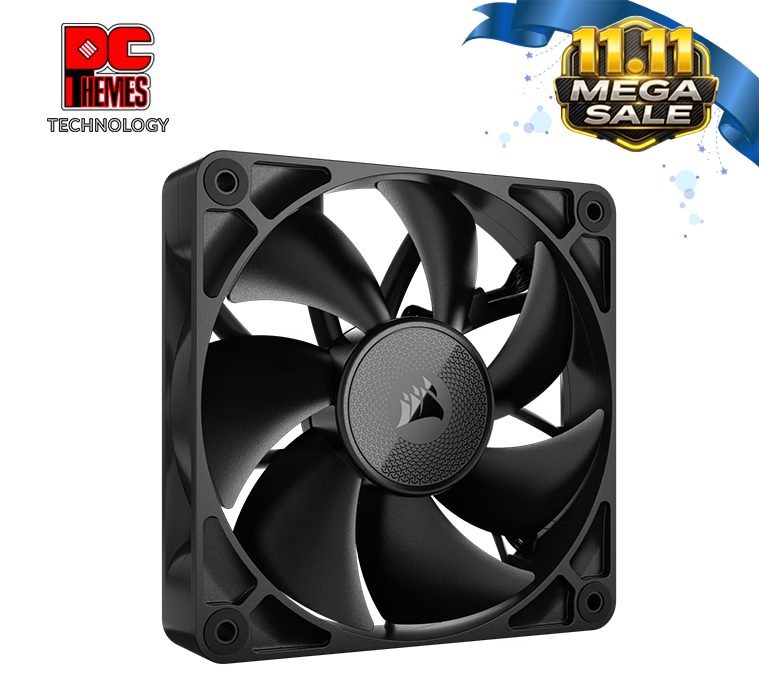 CORSAIR iCUE LINK RX120 120mm PWM Fan Expansion Fan, Single Fan