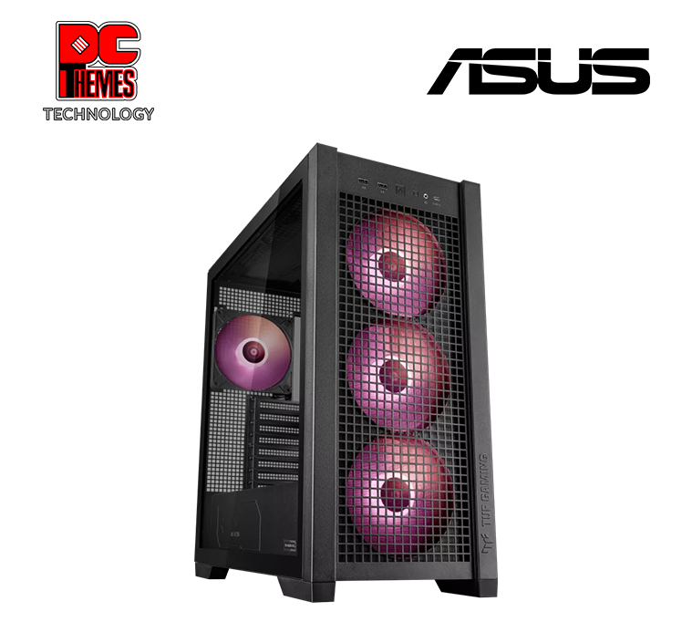 ASUS TUF Gaming GT302 A-RGB TG Casing - Black