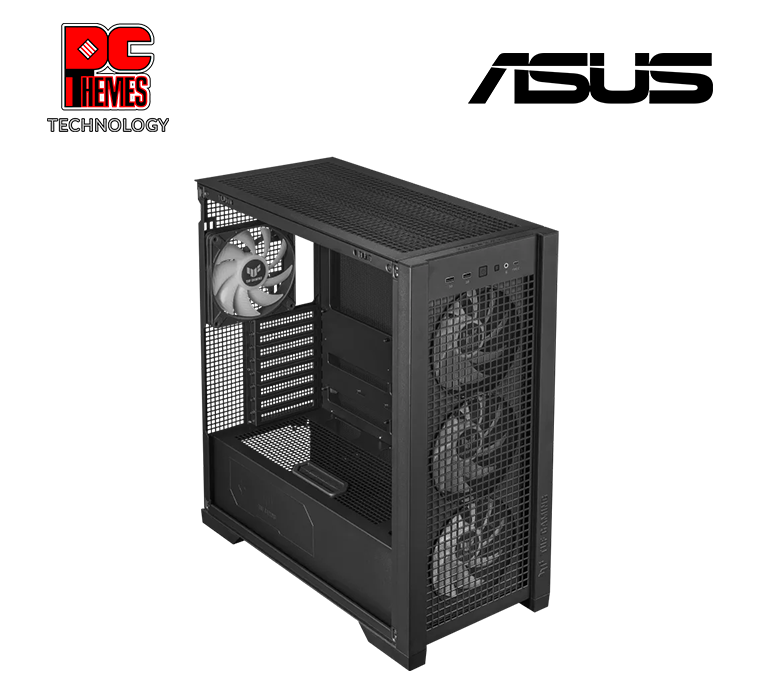ASUS TUF Gaming GT302 A-RGB TG Casing - Black