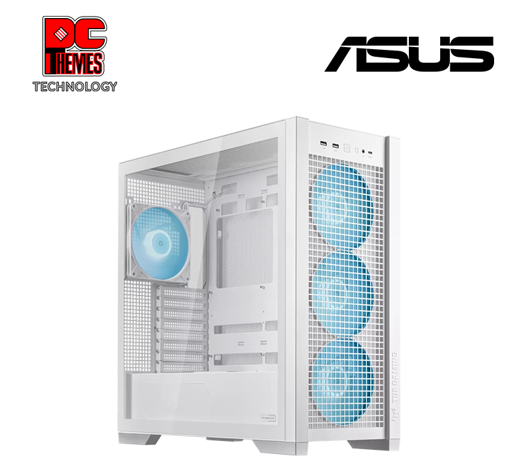 ASUS TUF Gaming GT302 A-RGB TG Casing - White