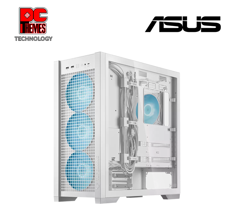 ASUS TUF Gaming GT302 A-RGB TG Casing - White
