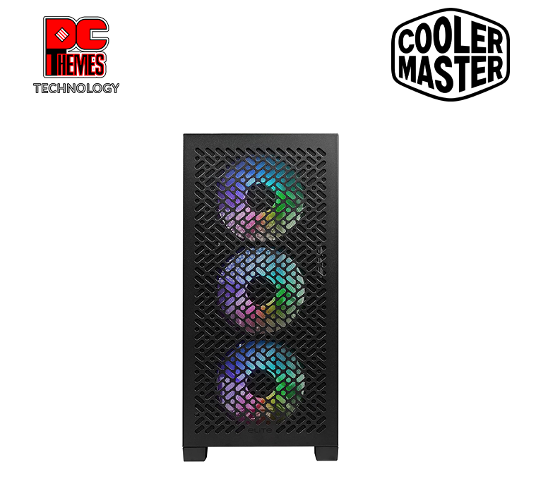 COOLER MASTER Elite 302 Argb TG M-atx Casing - Black