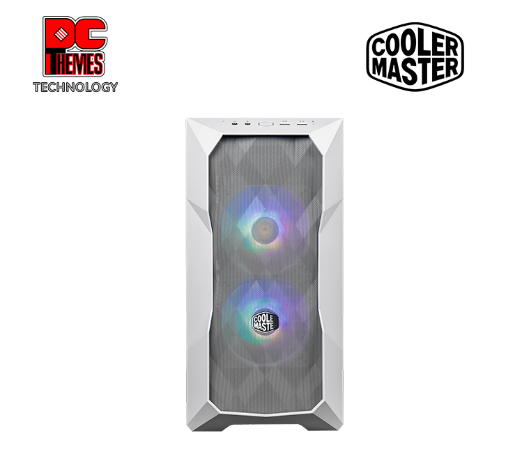 COOLER MASTER TD300 Mesh A-RGB TG White Casing