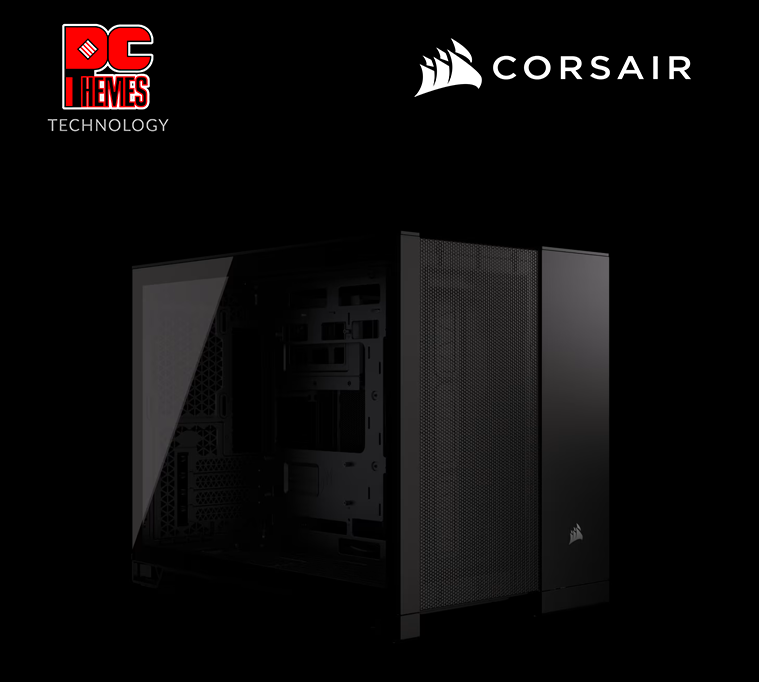 CORSAIR 2500D AIRFLOW Mid-Tower Dual Chamber PC Casing - Black