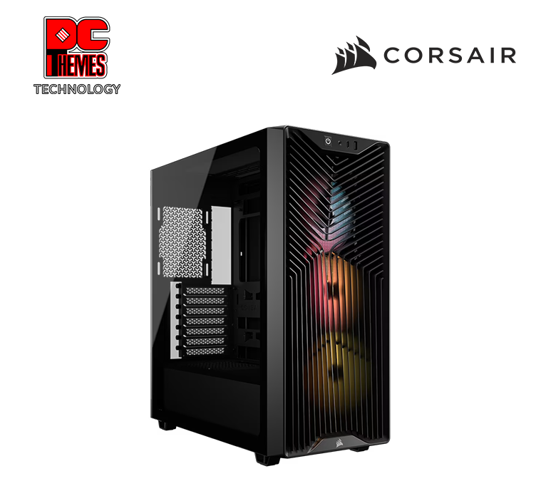 CORSAIR 3200D RS ARGB Mid-Tower PC Casing - Black