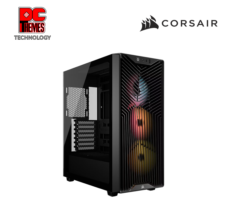 CORSAIR 3200D RS ARGB Mid-Tower PC Casing - Smoke