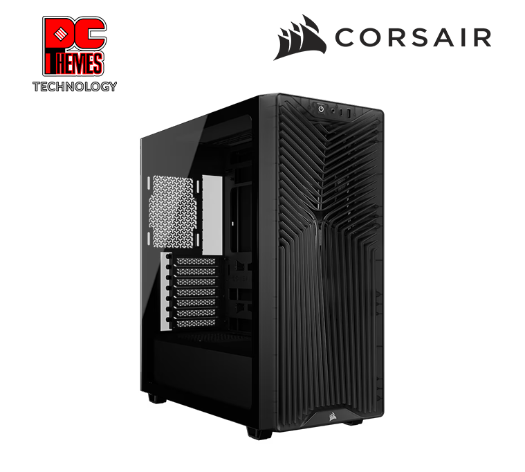 CORSAIR 3200D RS Mid-Tower PC Case, Smoke