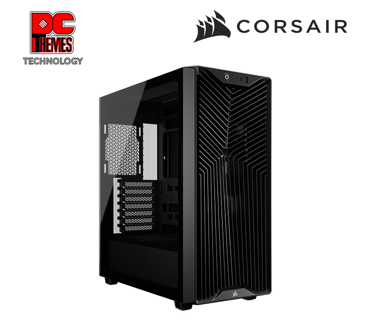 CORSAIR 3200D RS Mid-Tower PC Case, Black