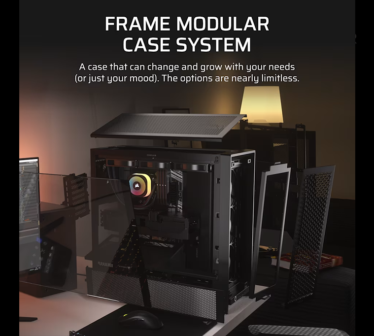 CORSAIR FRAME 4000D RS Mid-Tower Casing - Black