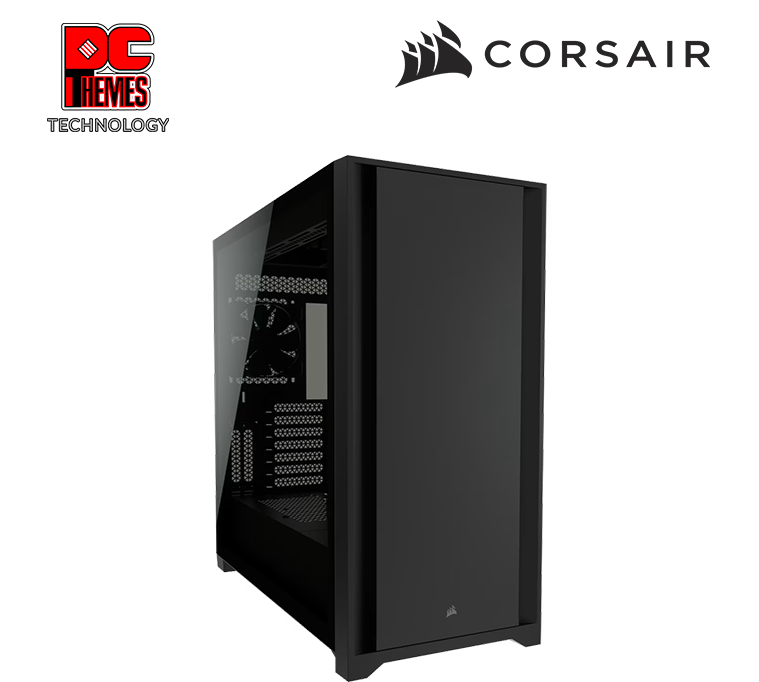 Corsair 5000D Tempered Glass Mid-Tower ATX PC Case, Black