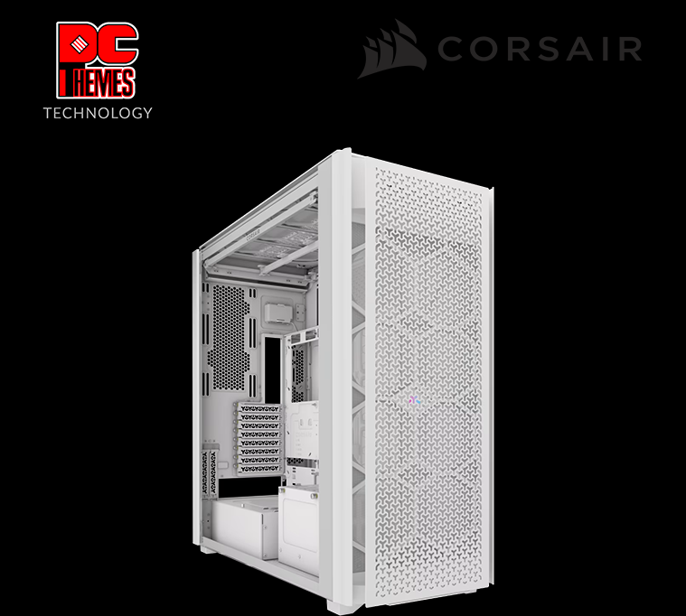 CORSAIR 9000D RGB AIRFLOW Super-Tower Case - White