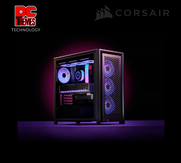 CORSAIR FRAME 4000D Modular Mid-Tower PC Case, Galaxy - Limited Edition