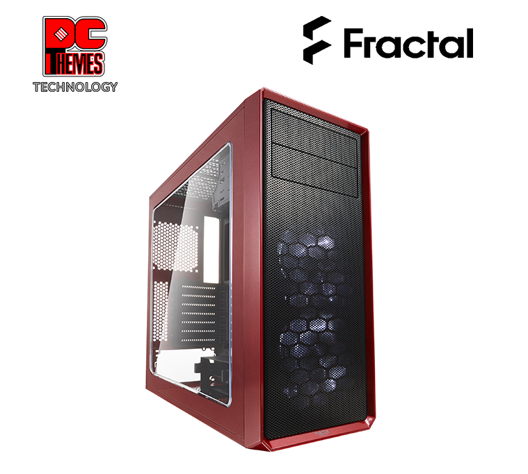 FRACTAL DESIGN Focus G Window Red Casing
