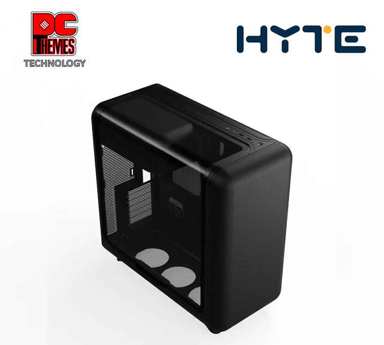 HYTE X50 TG Mid-Tower Casing - Pitch Black