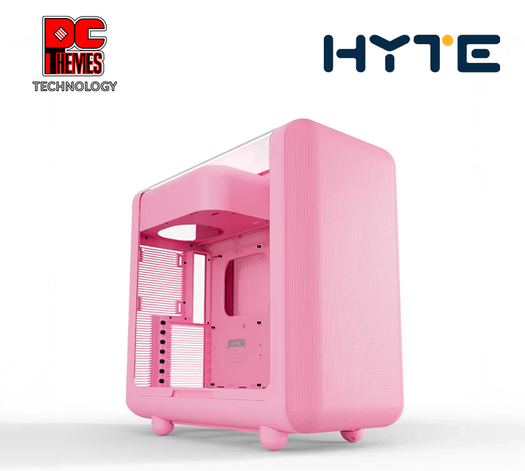 HYTE X50 TG Mid-Tower Casing - Strawberry Milk