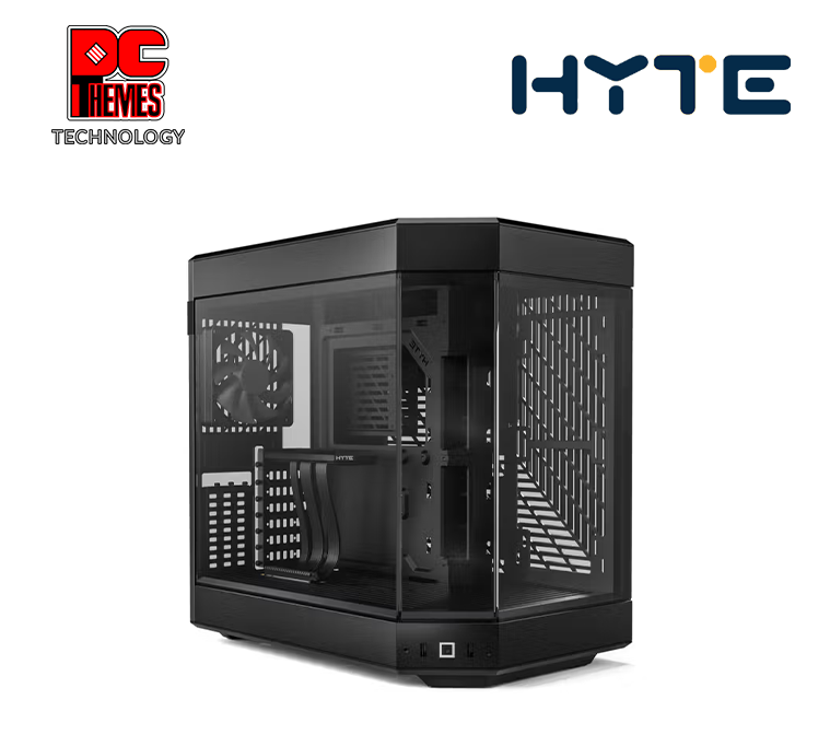 HYTE Y60 TG Dual Chamber Mid-Tower Casing - Black