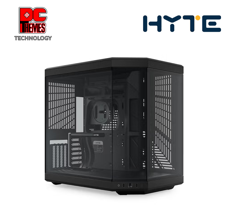 HYTE Y70 TG Dual Chamber Mid-Tower Casing - Black