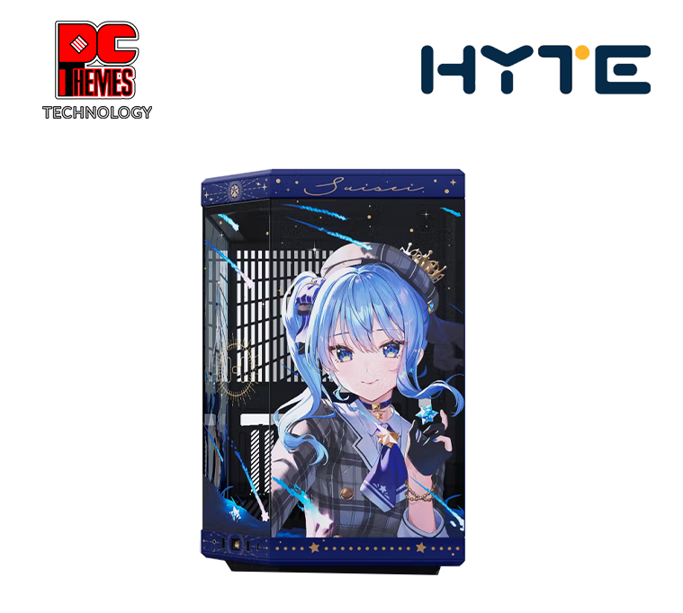 HYTE Y70 TG Dual Chamber Mid-Tower Casing - Hoshimachi Suisei