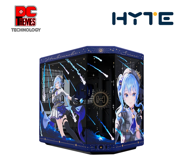 HYTE Y70 TG Dual Chamber Mid-Tower Casing - Hoshimachi Suisei