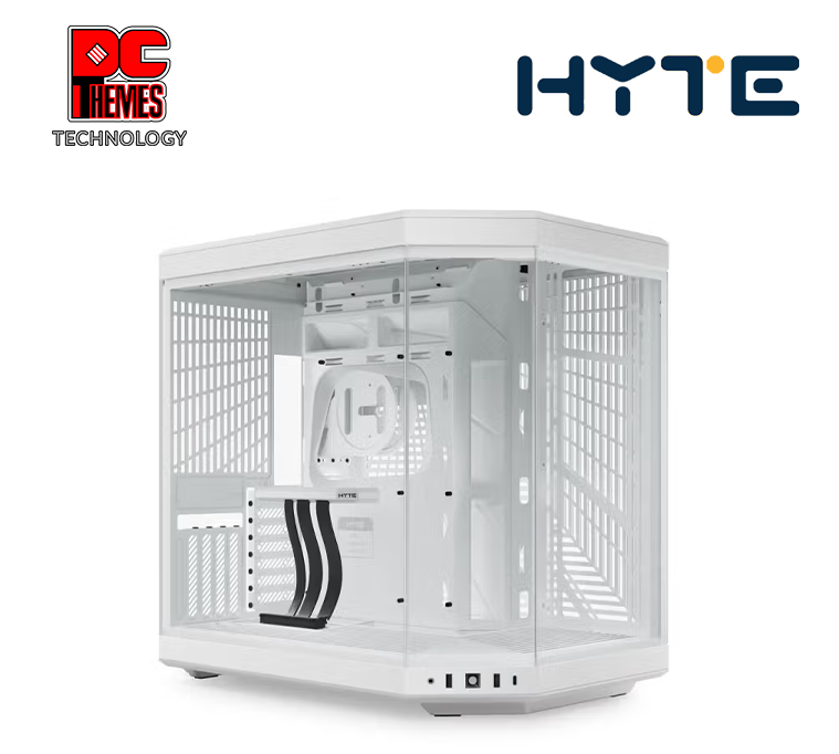 HYTE Y70 TG Dual Chamber Mid-Tower Casing - Snow White