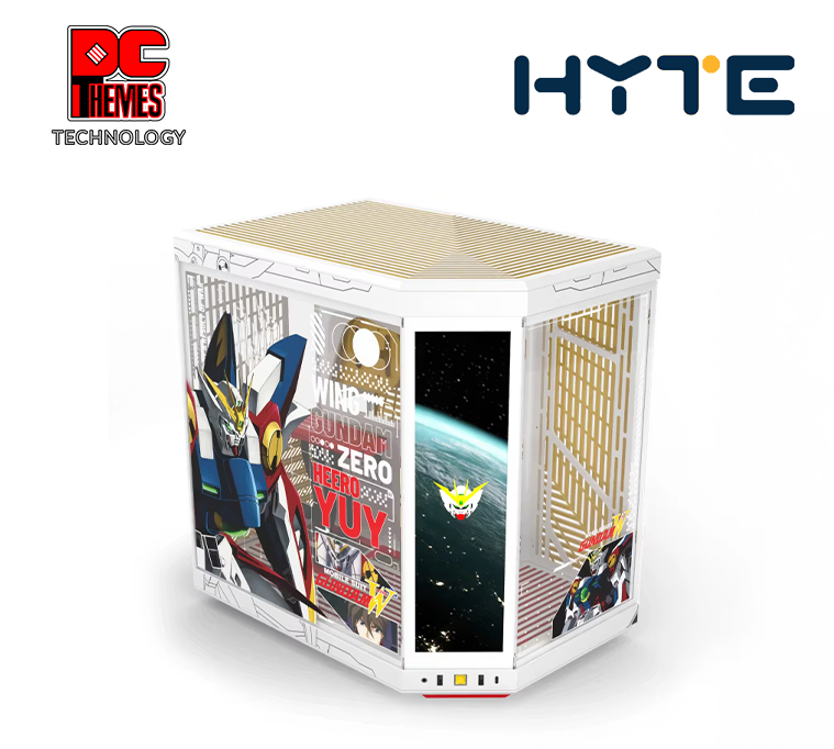 HYTE Y70 TG Touch Infinite Dual Chamber Mid-Tower Casing - Gundam Wing