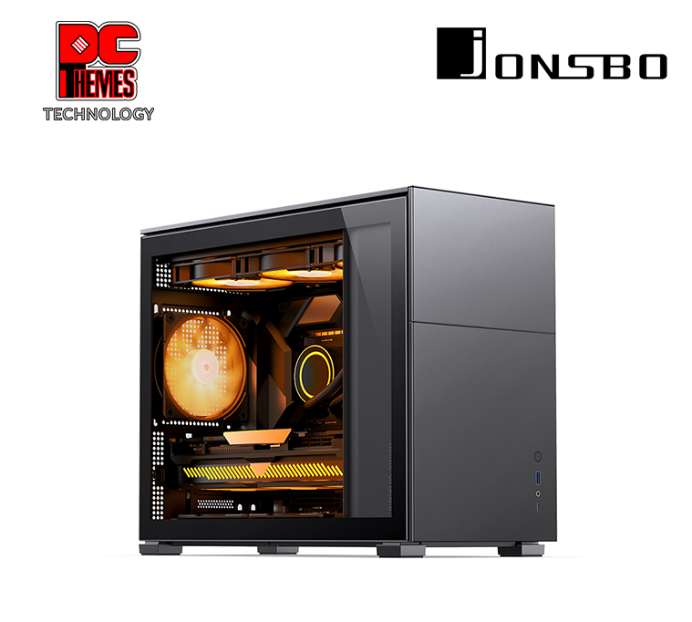 JONSBO D31 STD MICRO TEMPERED GLASS CASING - [BLACK]
