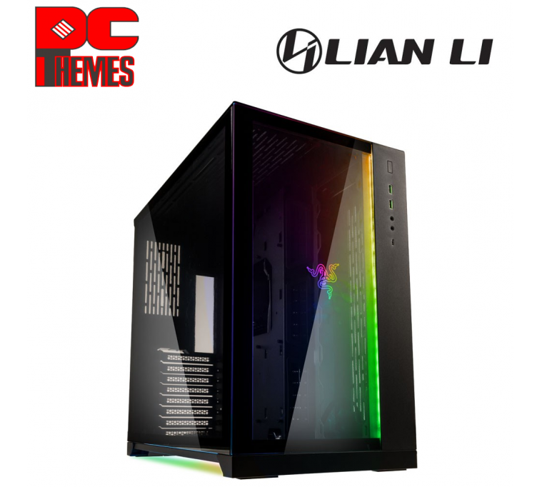 LIAN LI PC-O11 Dynamic RAZER Edition Tempered Glass Casing - [Black]