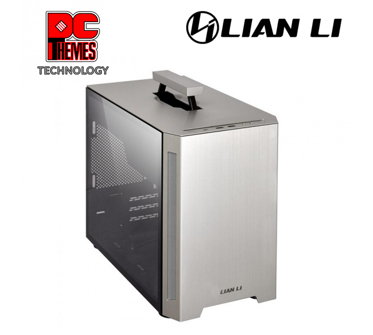 LIAN LI PC TU150 TG Silver ITX Casing