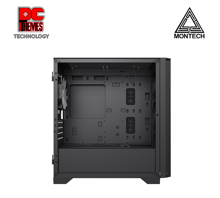 MONTECH AIR 100 ARGB MICRO TEMPERED GLASS CASING - [BLACK]