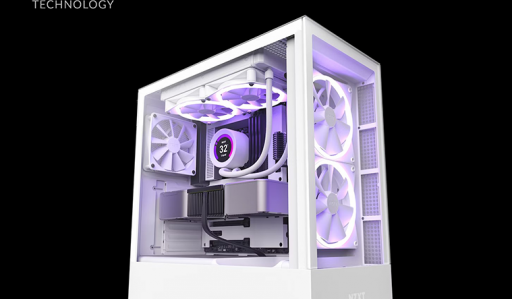 NZXT H5 Elite Tempered Glass White Casing - UPC:810074842457