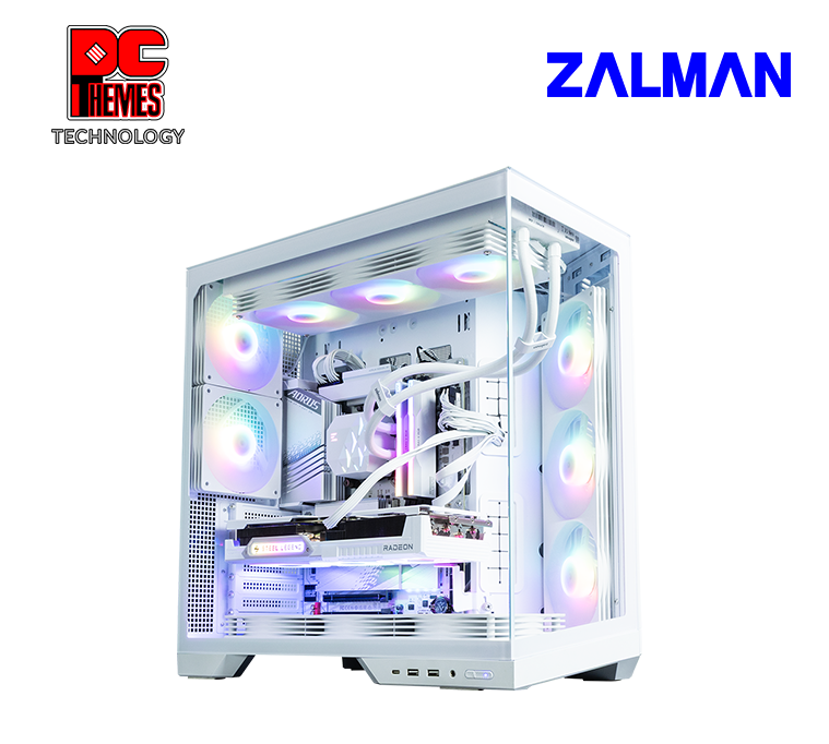 ZALMAN D50 ATX Mid-Tower Casing - [White]