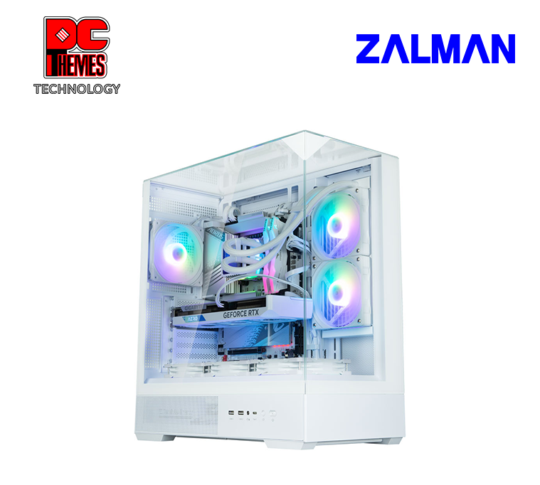 ZALMAN P40 Prism ATX Casing - [White]