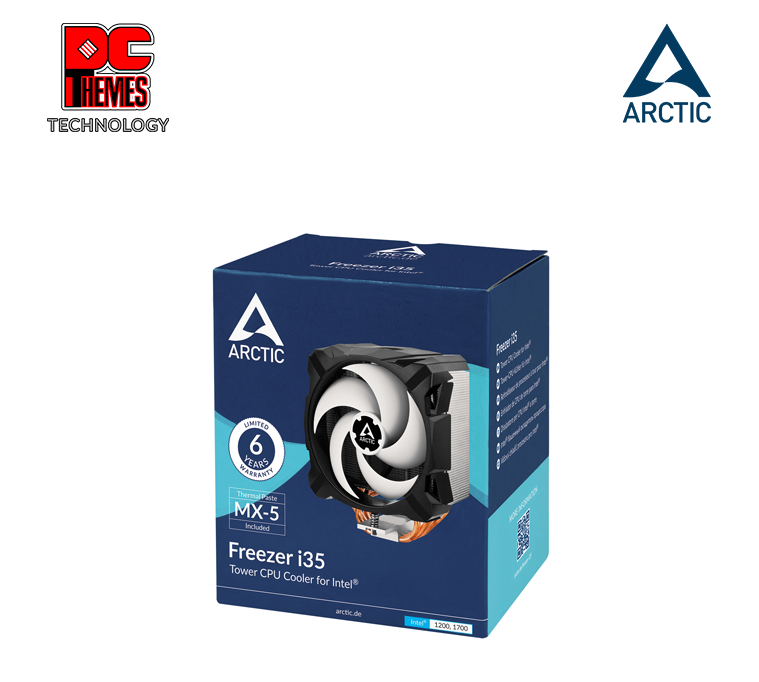 ARCTIC Freezer i35 Tower CPU Cooler for Intel