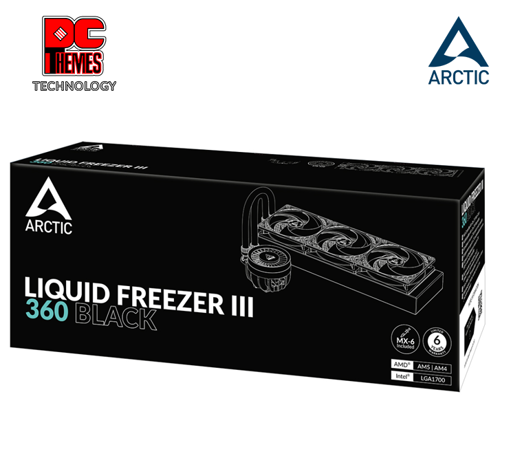 ARCTIC Liquid Freezer III 360 All-in-One CPU Water Cooler - Black