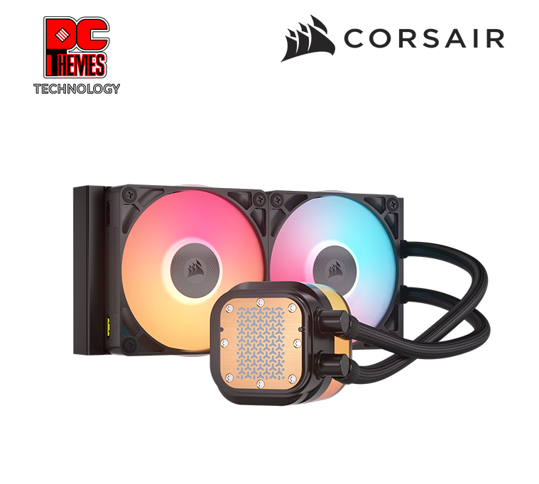 CORSAIR iCUE LINK TITAN 240 RX LCD Liquid CPU Cooler - Black